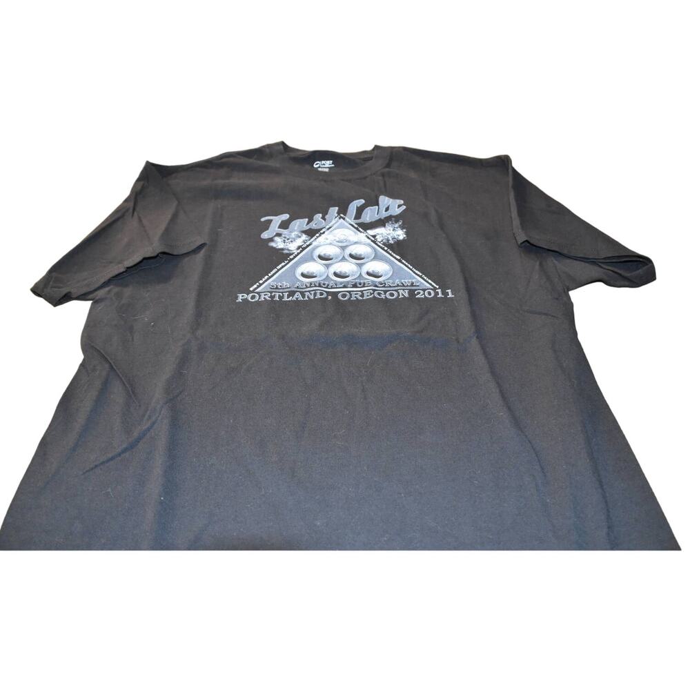Port & Co Unisex Pub Crawl Tee, S/S, Portland, Oregon, Men's XL, NWOT